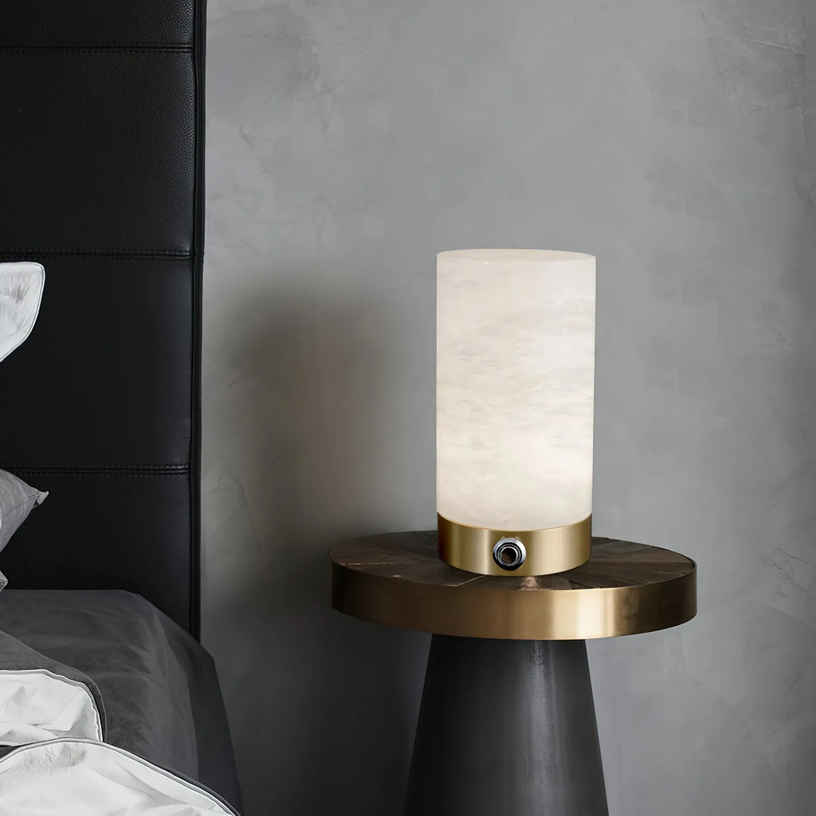 Totem Alabaster Table Lamp D499