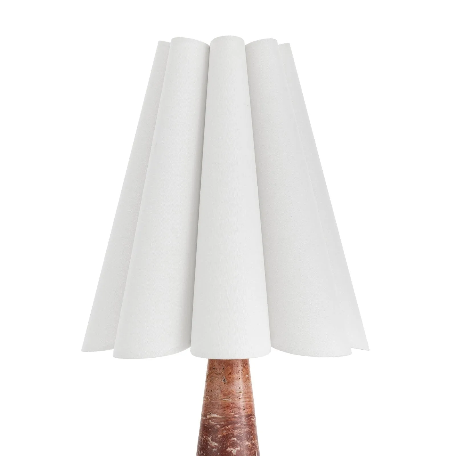 Shadon Marble Pleated Table Lamp D680