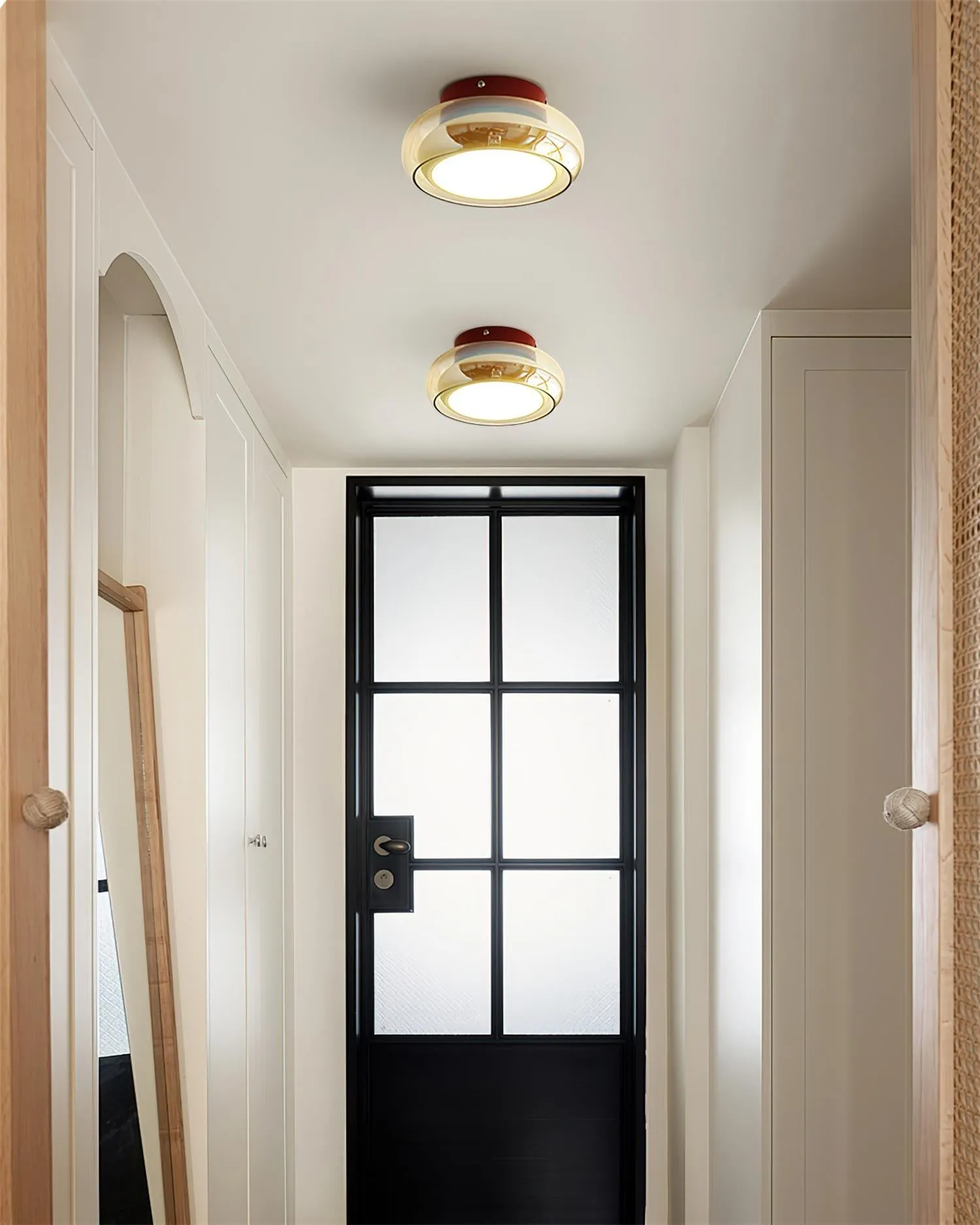 Atmospheric Simple Double Disc Ceiling Light M207