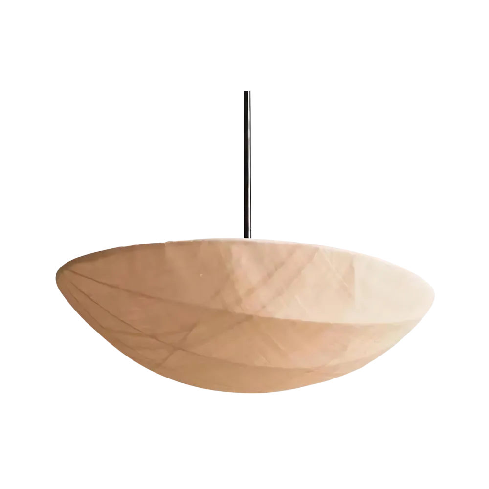 The Wabi-Sabi Canvas Linen Ceiling Light D783