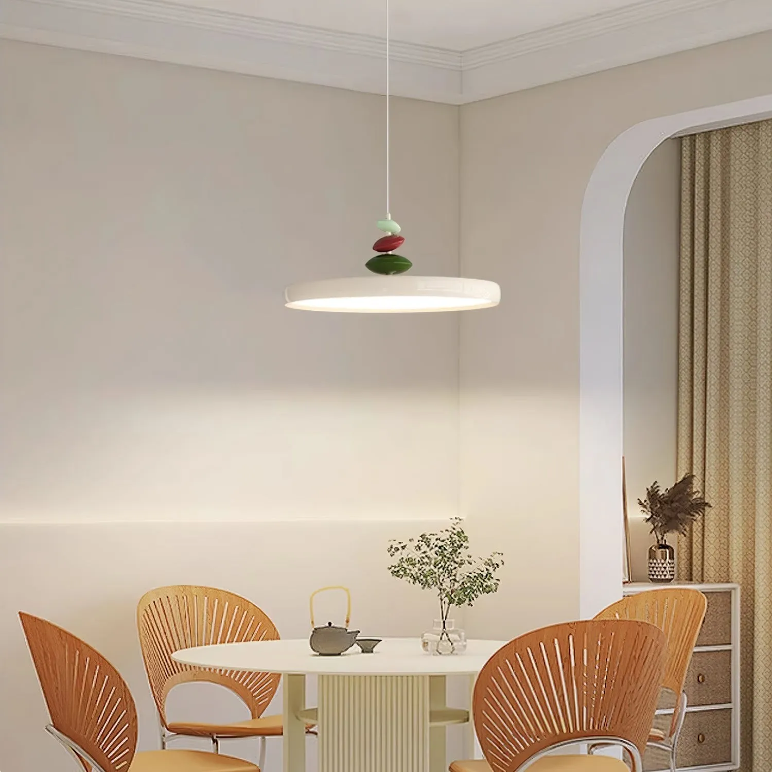 Nordic UFO Colorful LED Pendant Light M01