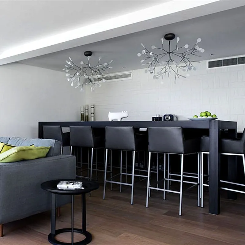 Scandinavian Branching LED Chandelier for Living Room