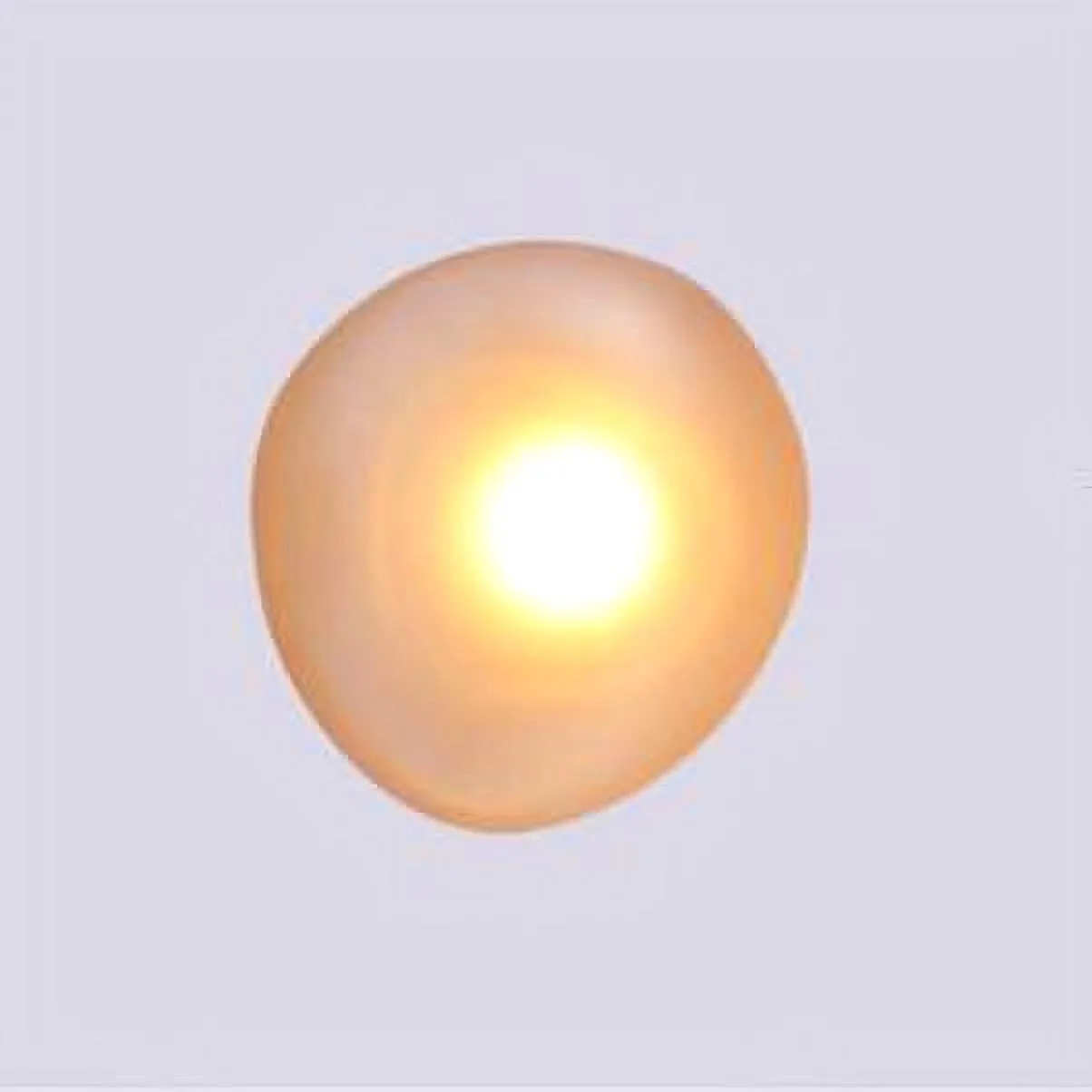 Pebble Glass Wall Lamp for Bedroom