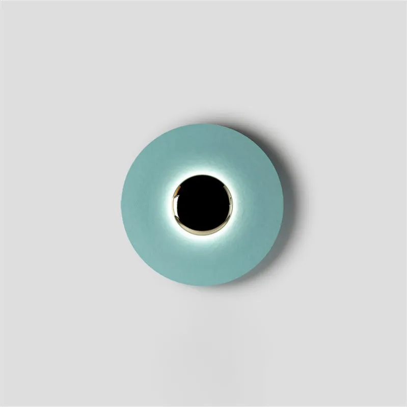 Simplicity Round Ginger Glow Wall Light S188