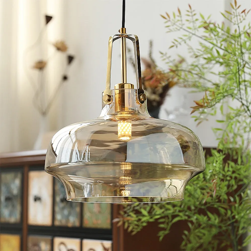 Modern Unique Shaped Fish Tank Glass Pendant Light T166