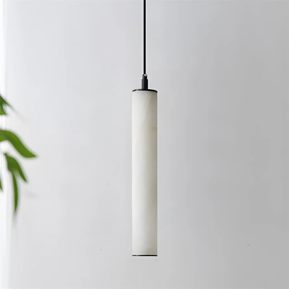 Calder Alabaster Tube Pendant Lamp D347