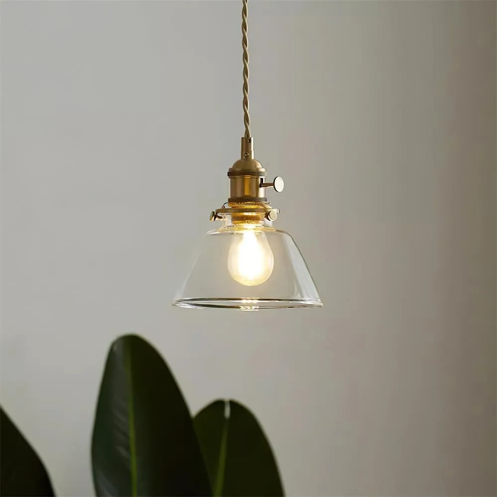 Jasmine Glass Pendant Lamp P025