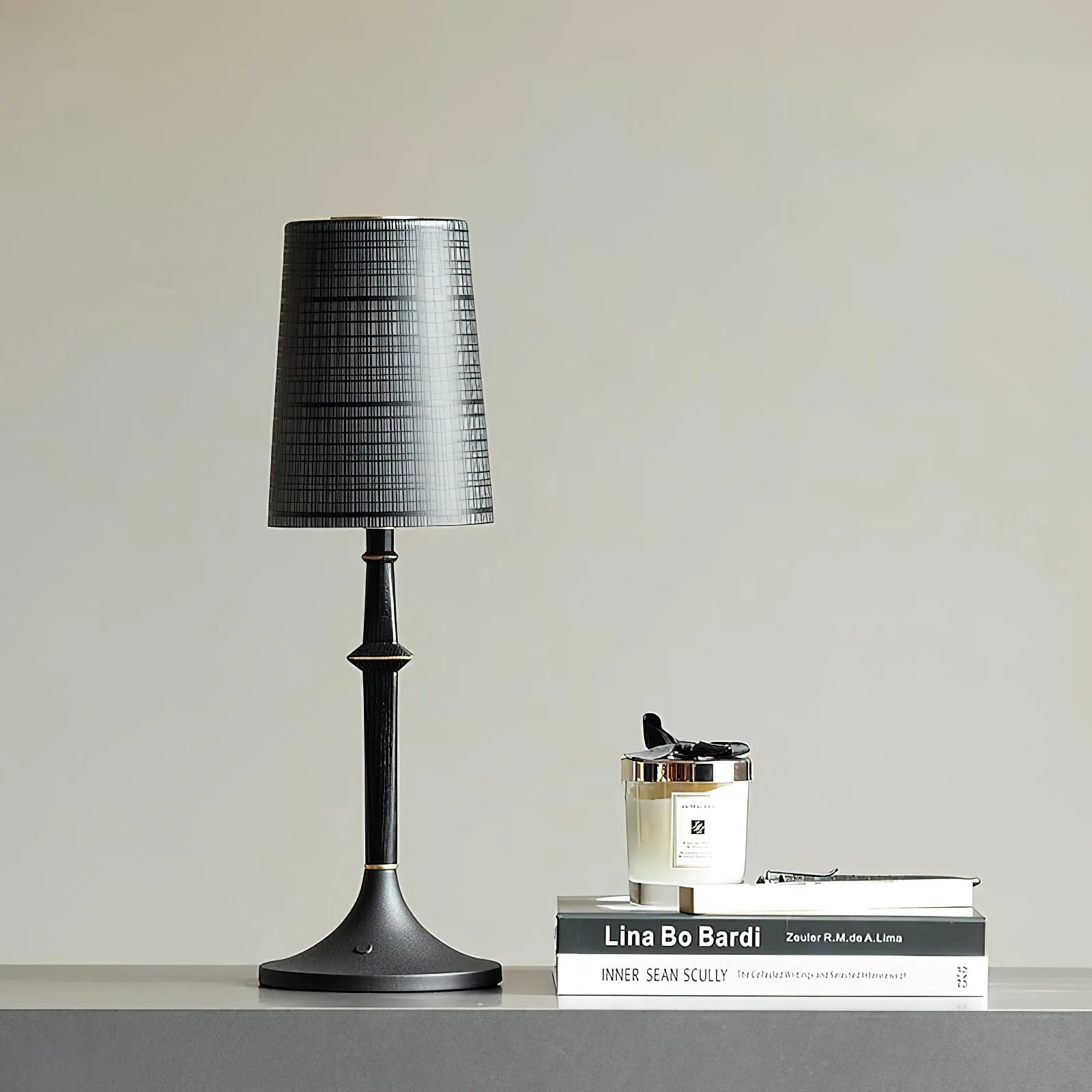 Devon Black Table Lamp D709