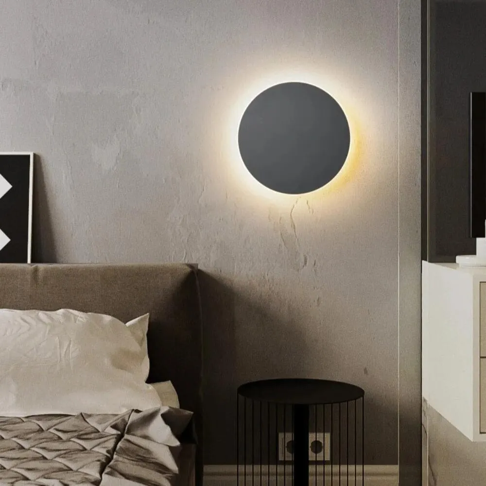 Modern Nordic Round Aluminum Minimalist LED Wall Light D767
