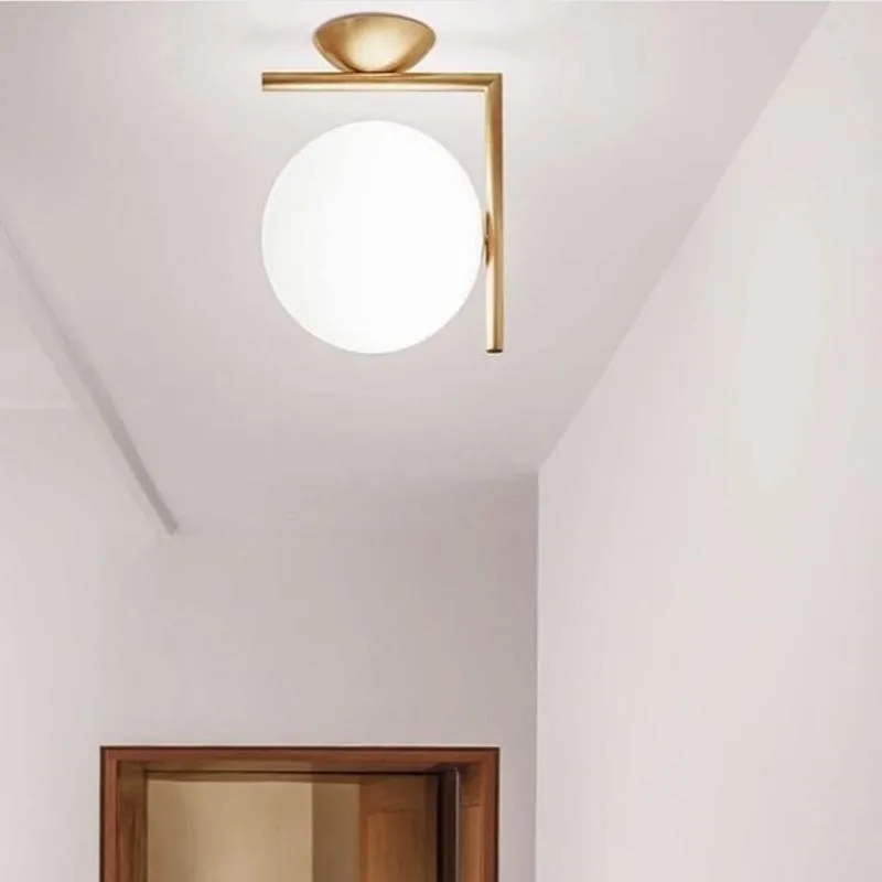 Stylish Glass Globe Wall Light/Ceiling Light S62