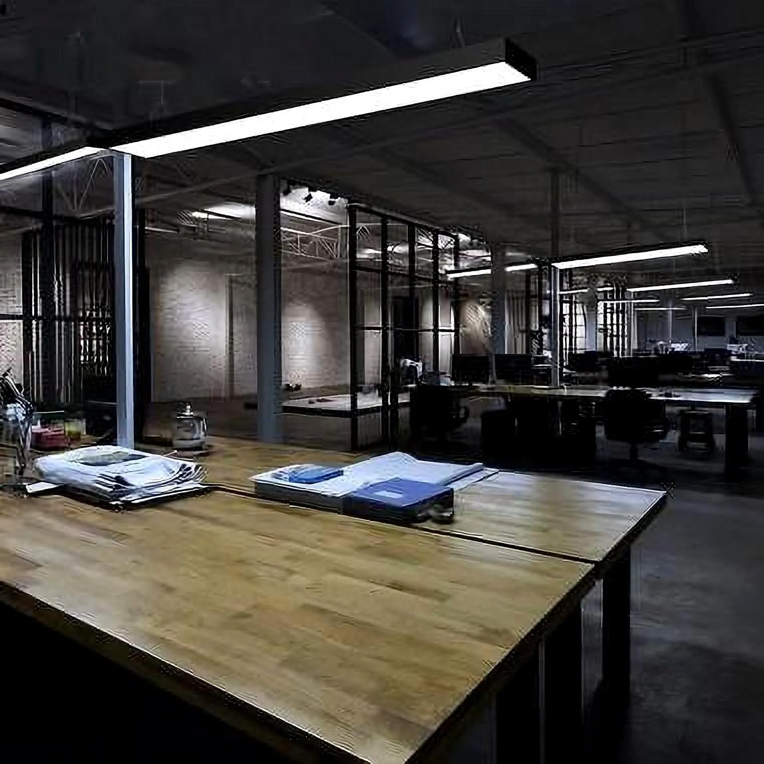 KOERT Rectangular Case Pendant Lamp