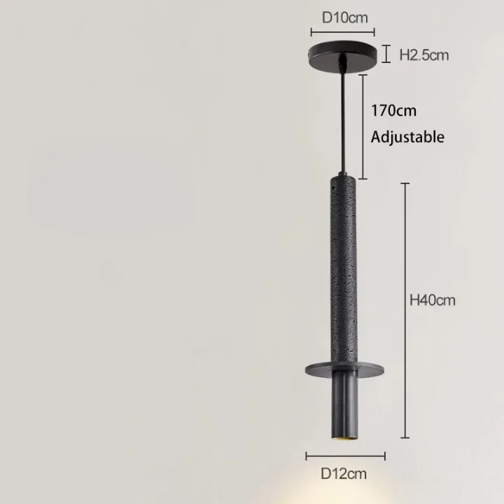 Nordic Modern Travertine Pendant Light D911