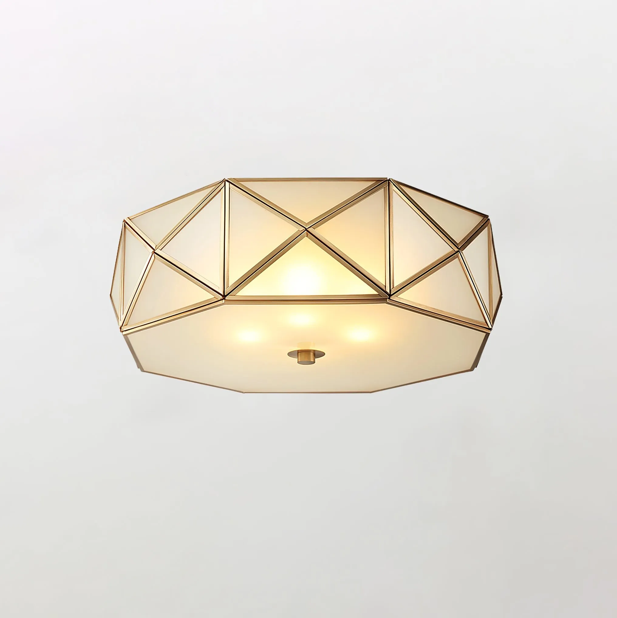 Geometric Shaped Flush Ceiling Light M556