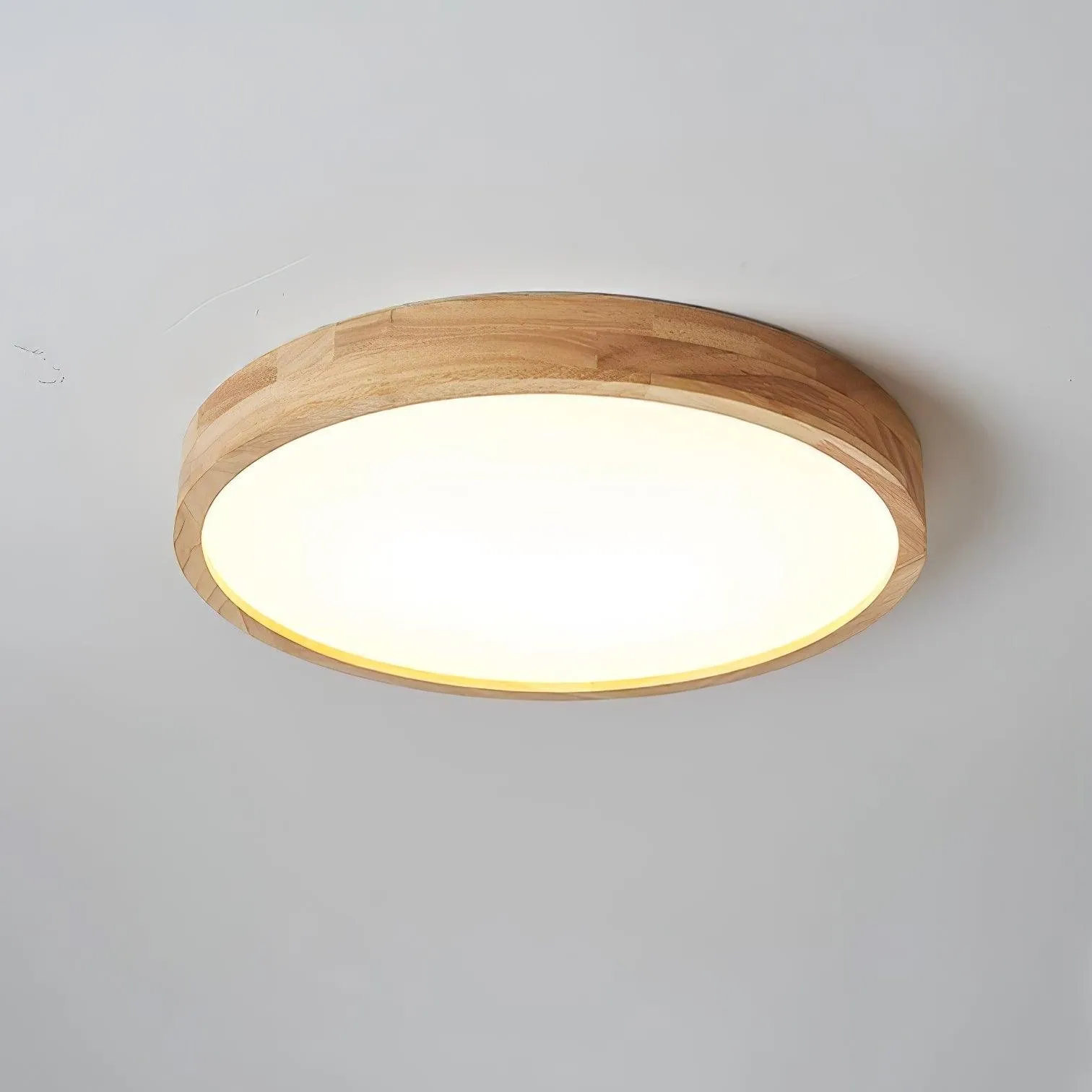 Wooden Geometric Ceiling Light M295