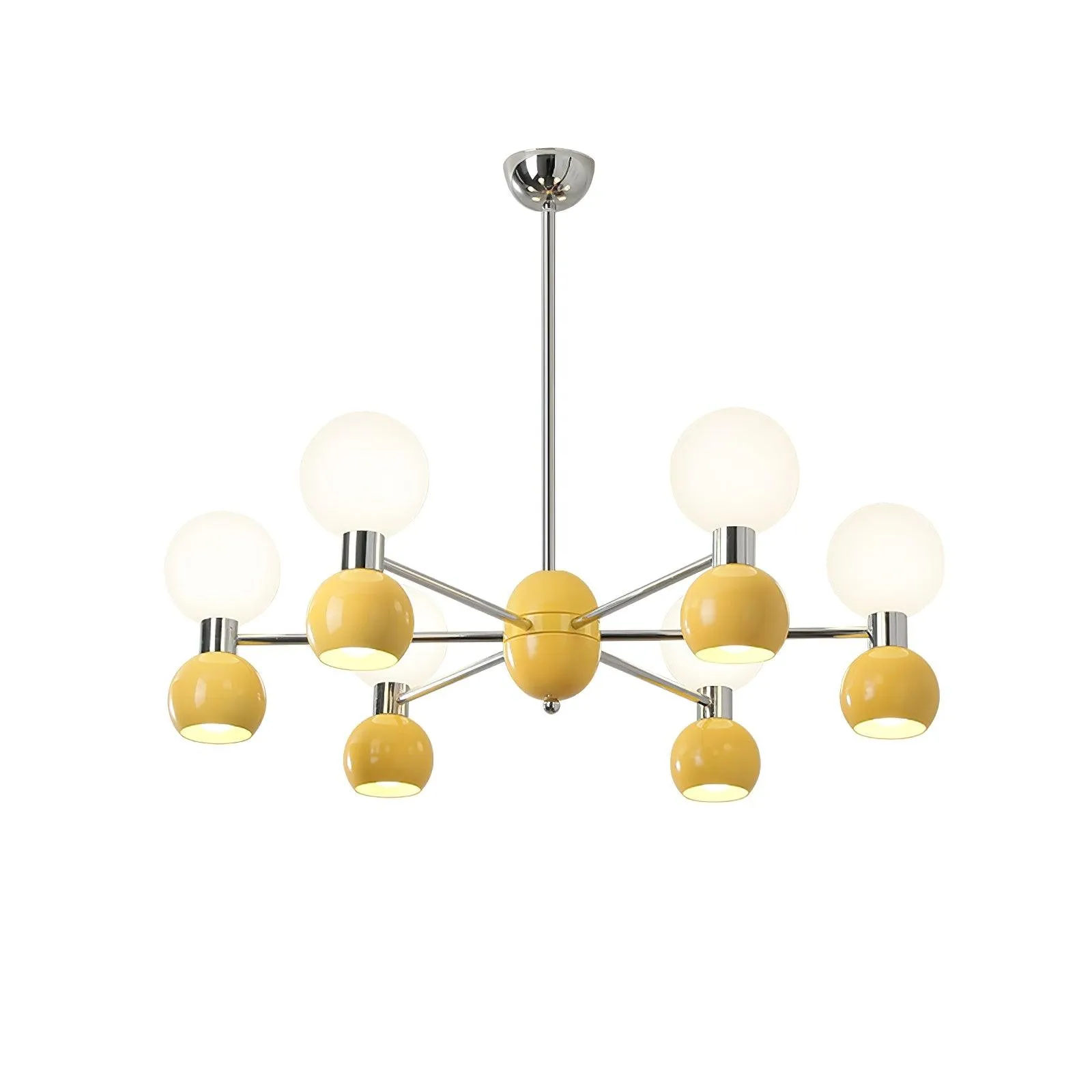 Modern Minimalist Multiple Head Metal Chandelier M313