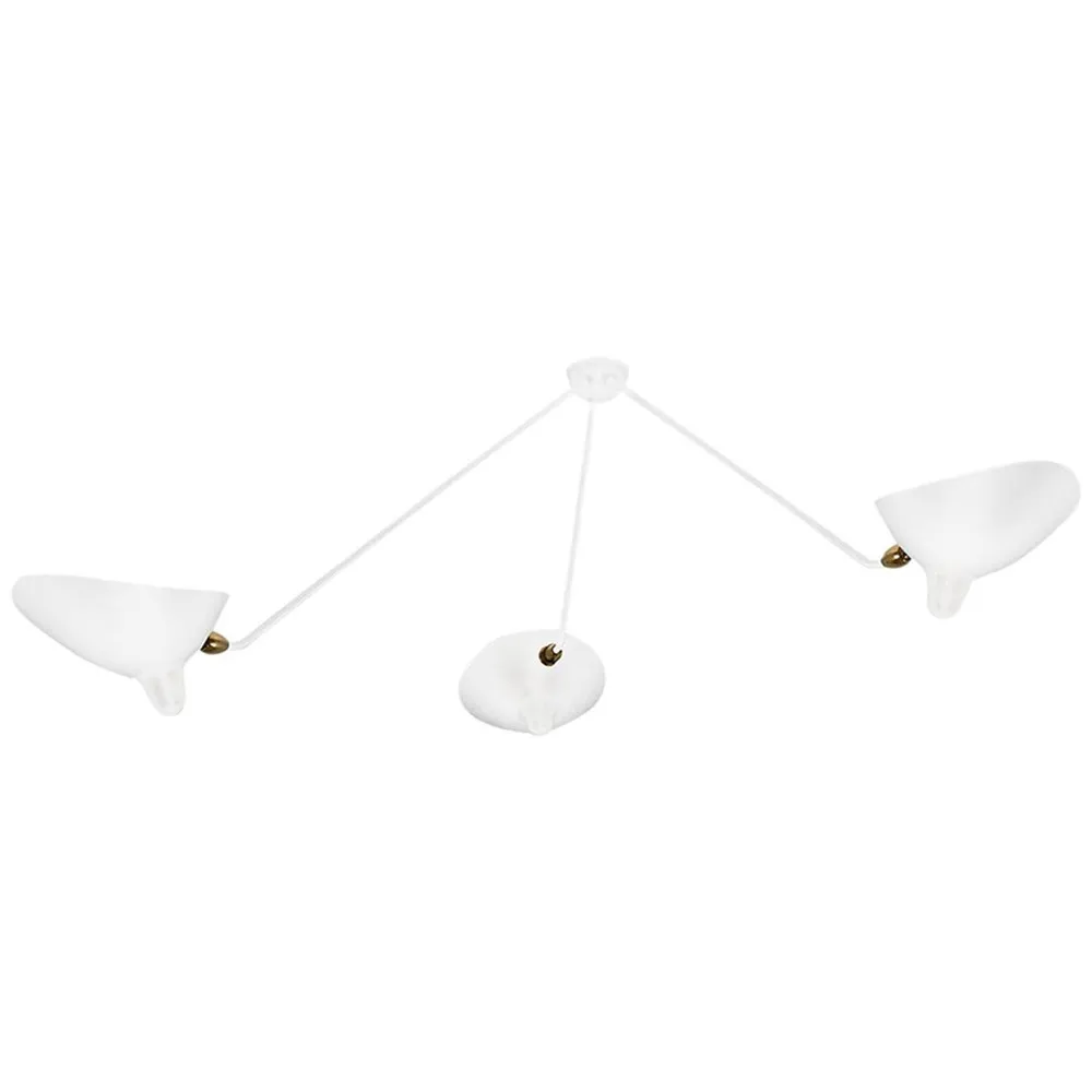 Industrial Adjustable Multi Arm Ceiling Light S17