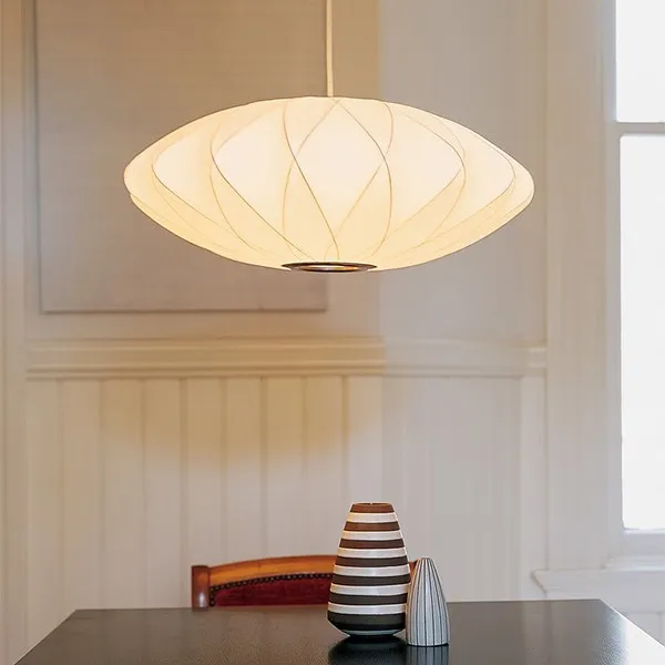 Scandinavian Style Saucer Bubble Pendant Lamp for Living Room