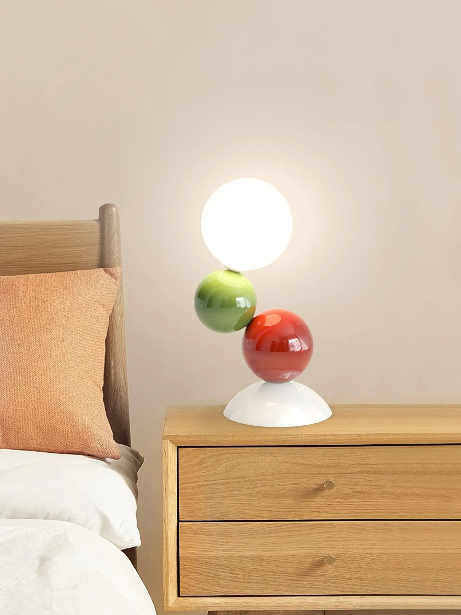 Colorful Design Acrylic Ball Table Lamp M203