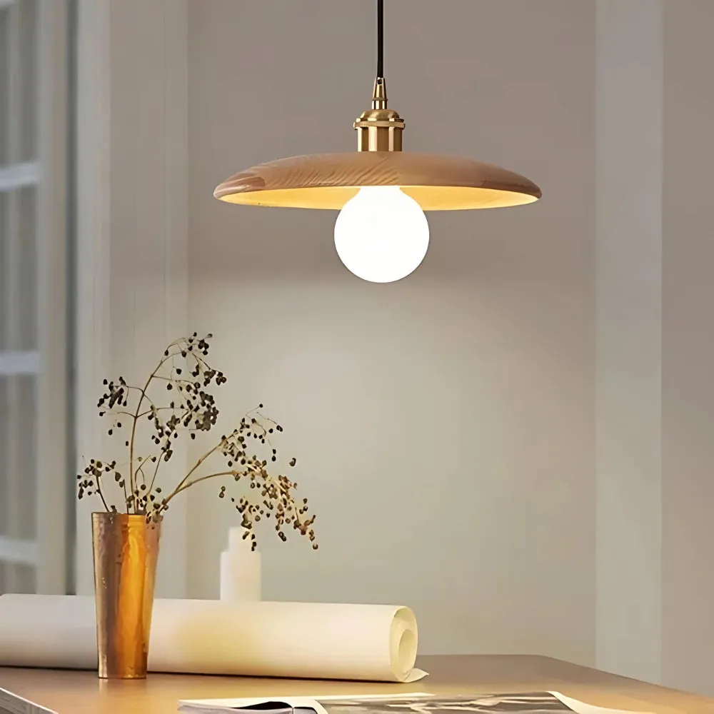 Olivia Japandi Charming Wooden Ceiling Light D841