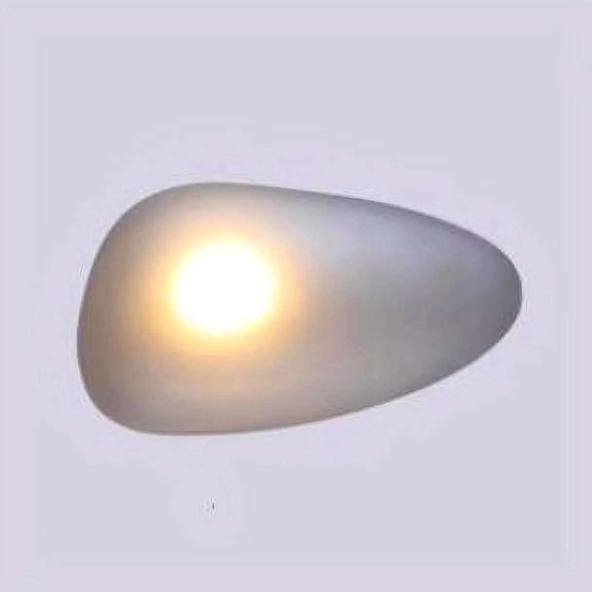 Pebble Glass Wall Lamp for Bedroom