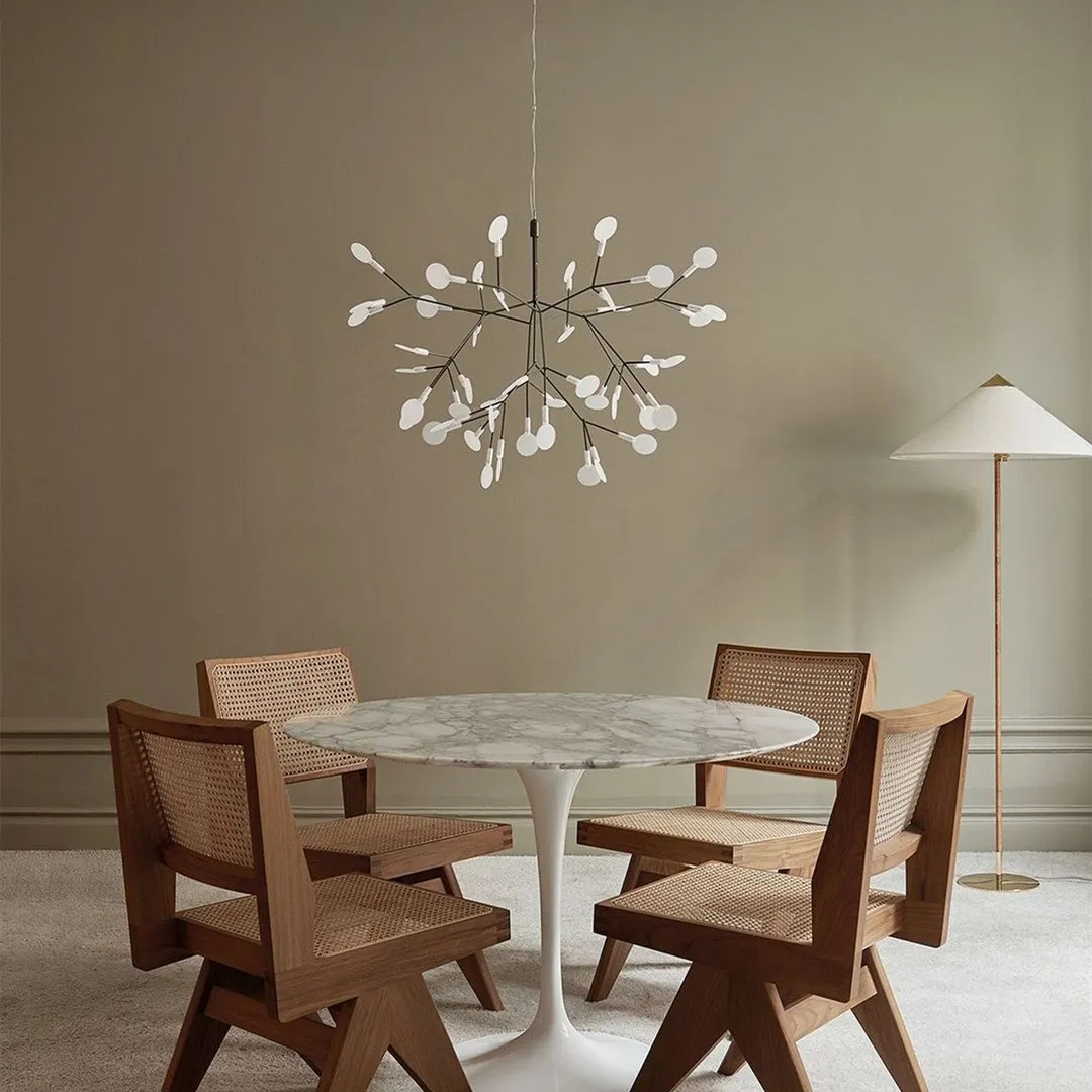 Scandinavian Branching LED Chandelier for Living Room