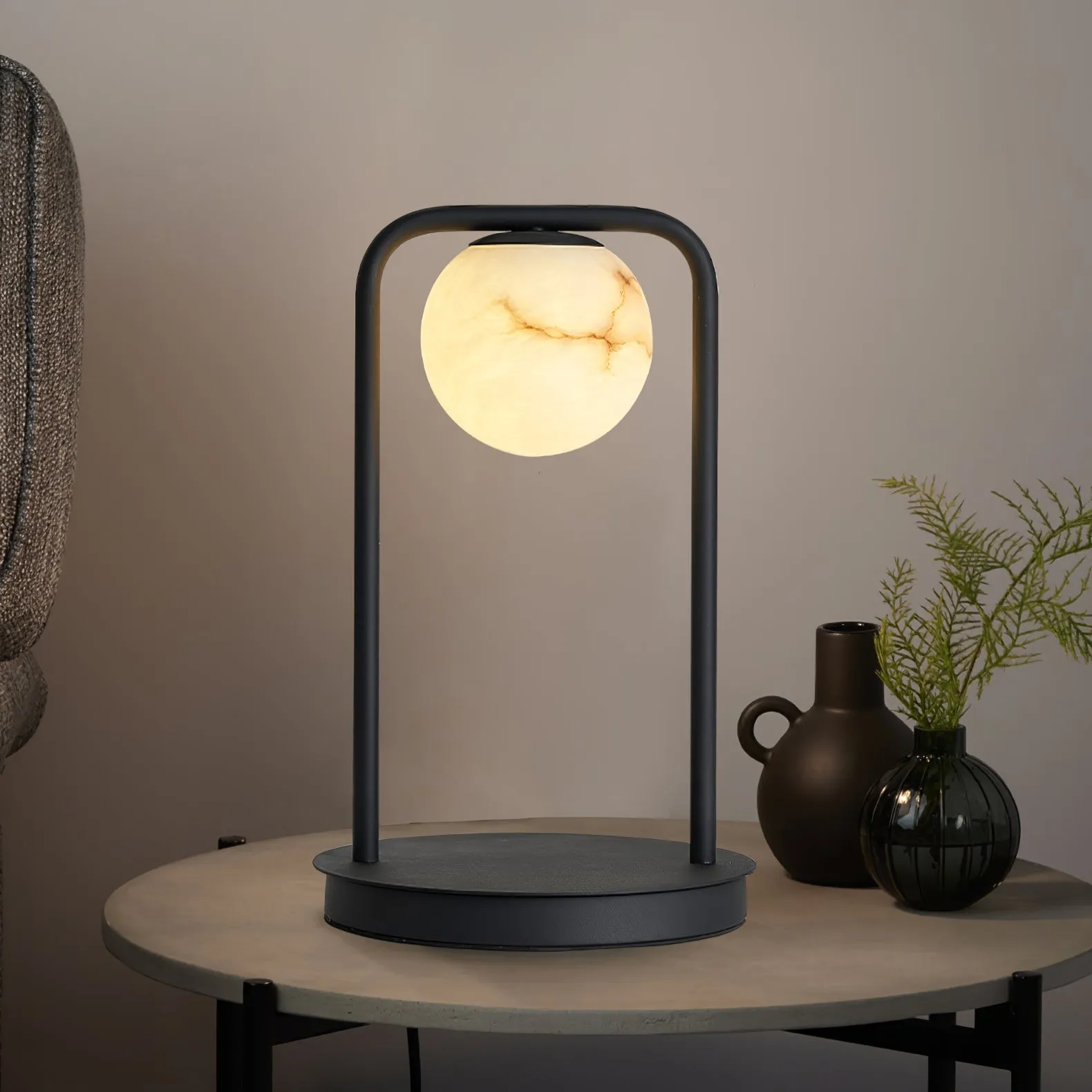 Tribeca Alabaster Table Lamp D457