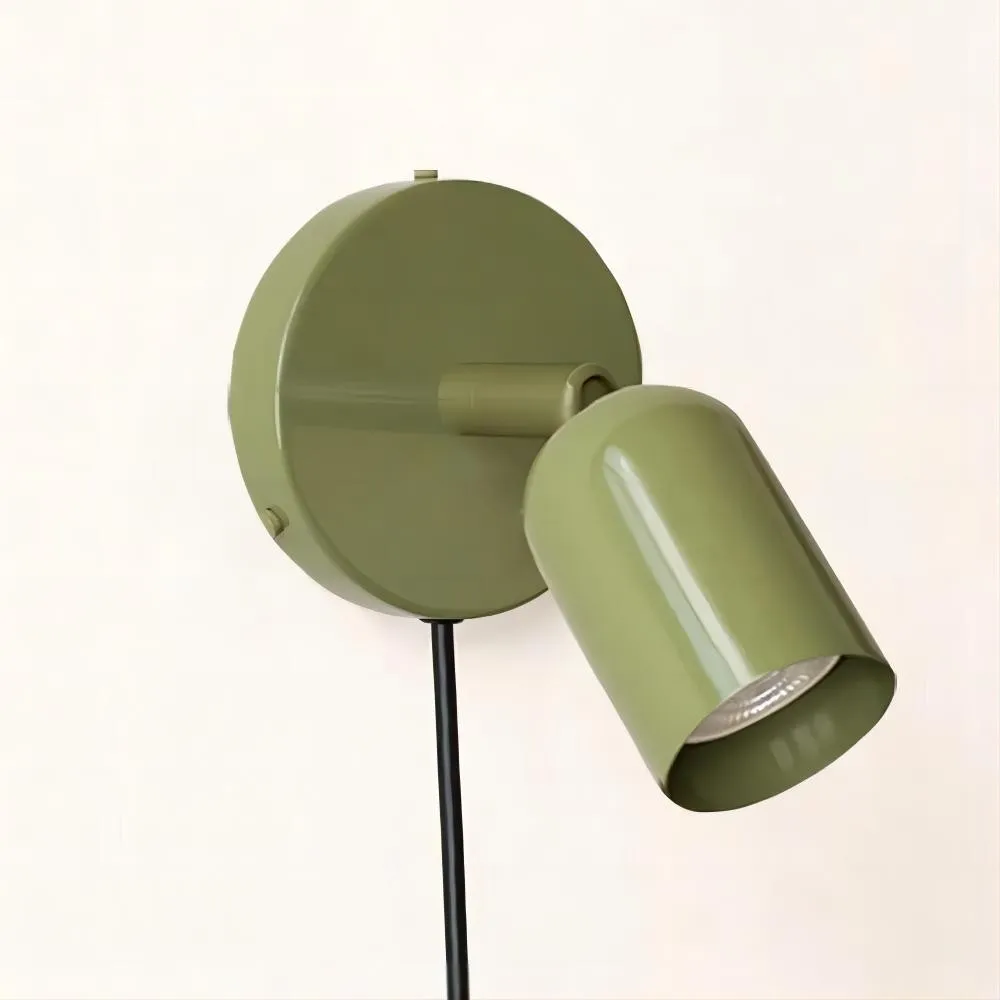 Modern Cylinder Rotatable Macaron Wall Light S135