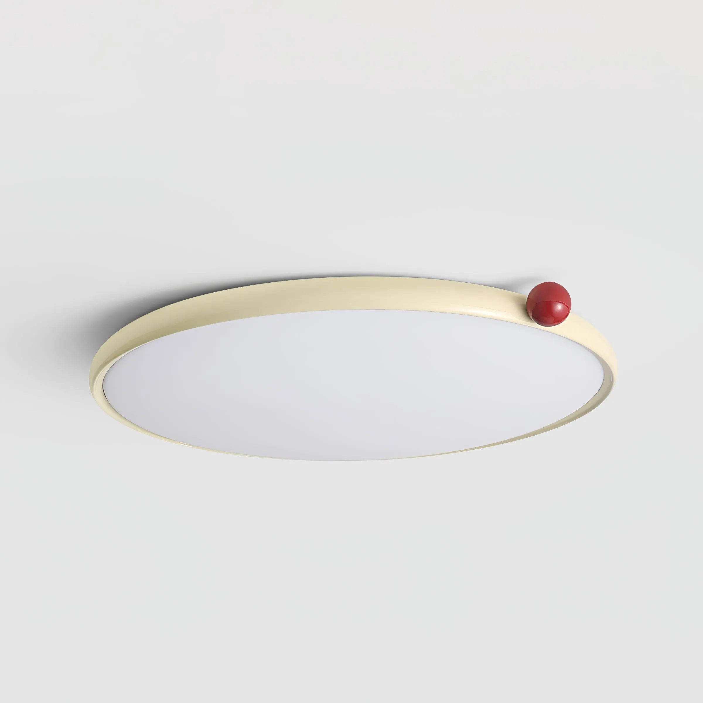 Minimalist Disc Cream Style Ultra-thin Ceiling Lamp M543