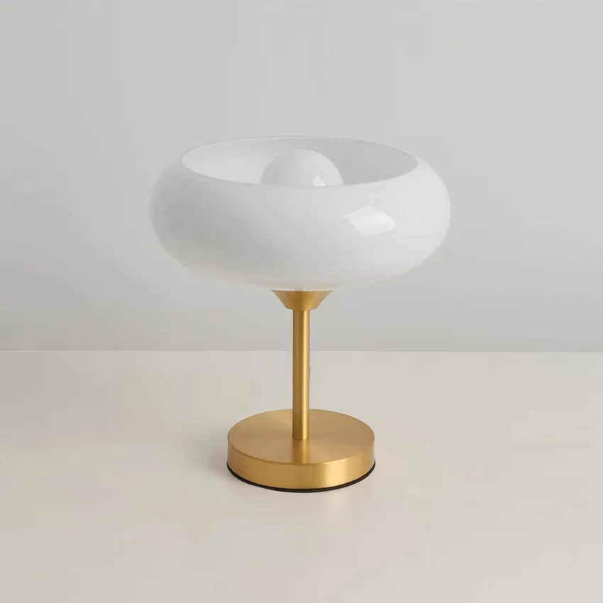 Egg Tart Glass Table Lamp D443