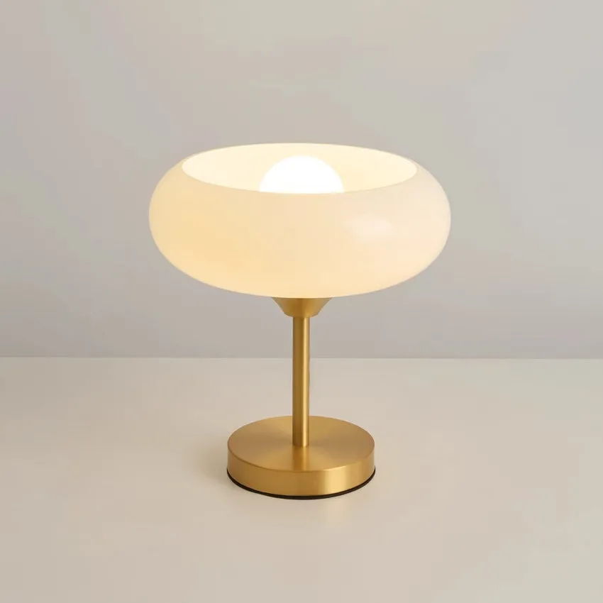 Egg Tart Glass Table Lamp D443