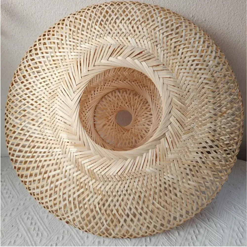Treasure of the Dawn Bamboo Rattan Pendant Light D899