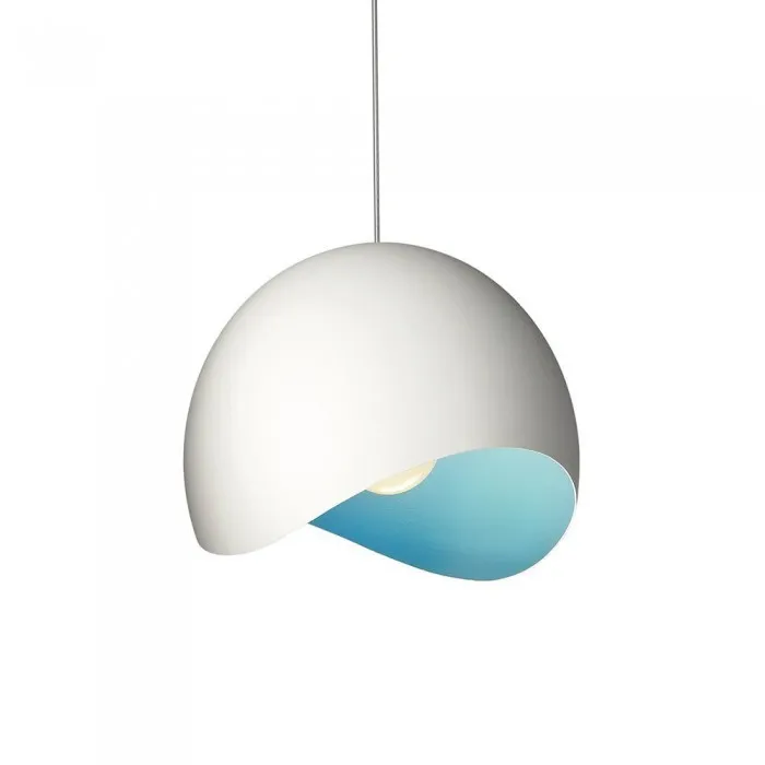 Creative Semi Eggshell Metal Pendant Light S158