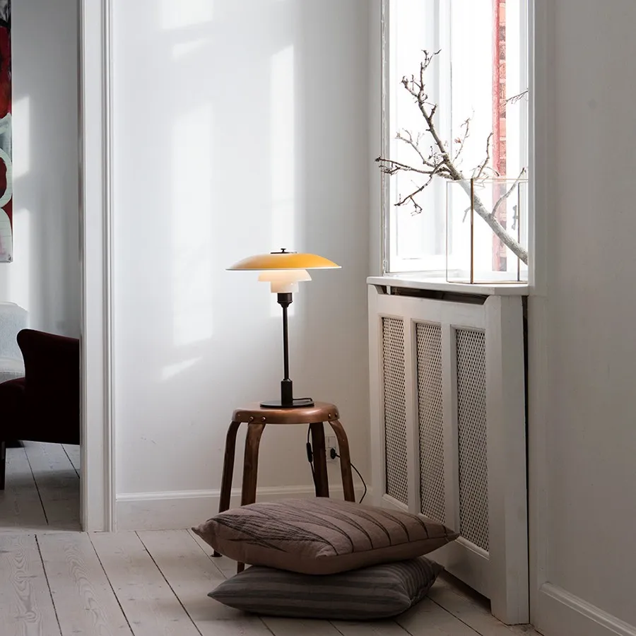 Danish Disc Multilayer Metal Table Lamp