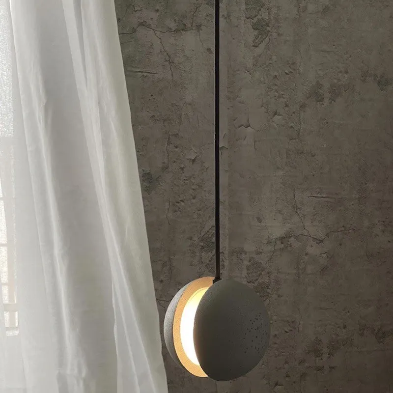 MARS Concrete Pendant Light For Living Room