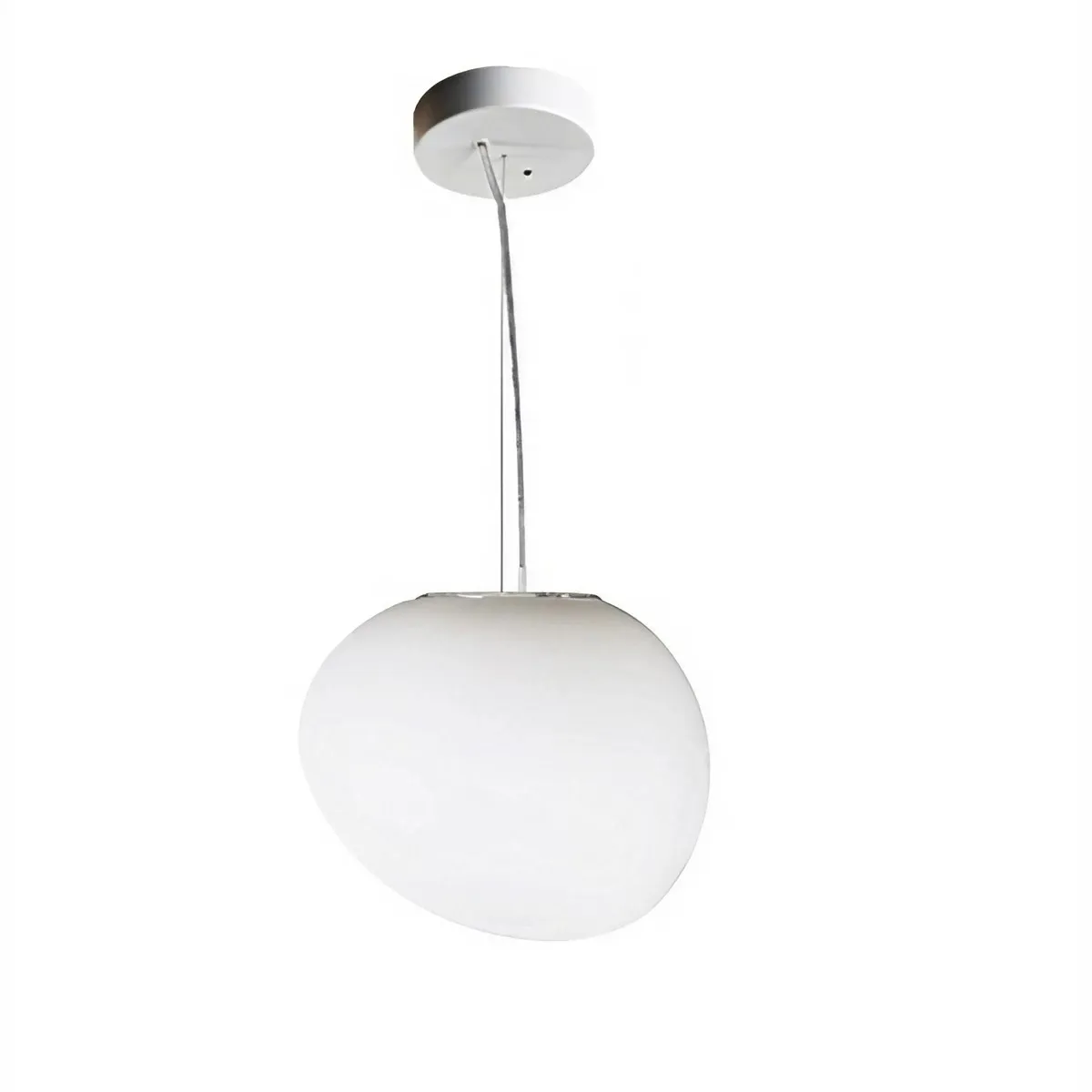Stone Shape Opal Glass Pendant Light S05