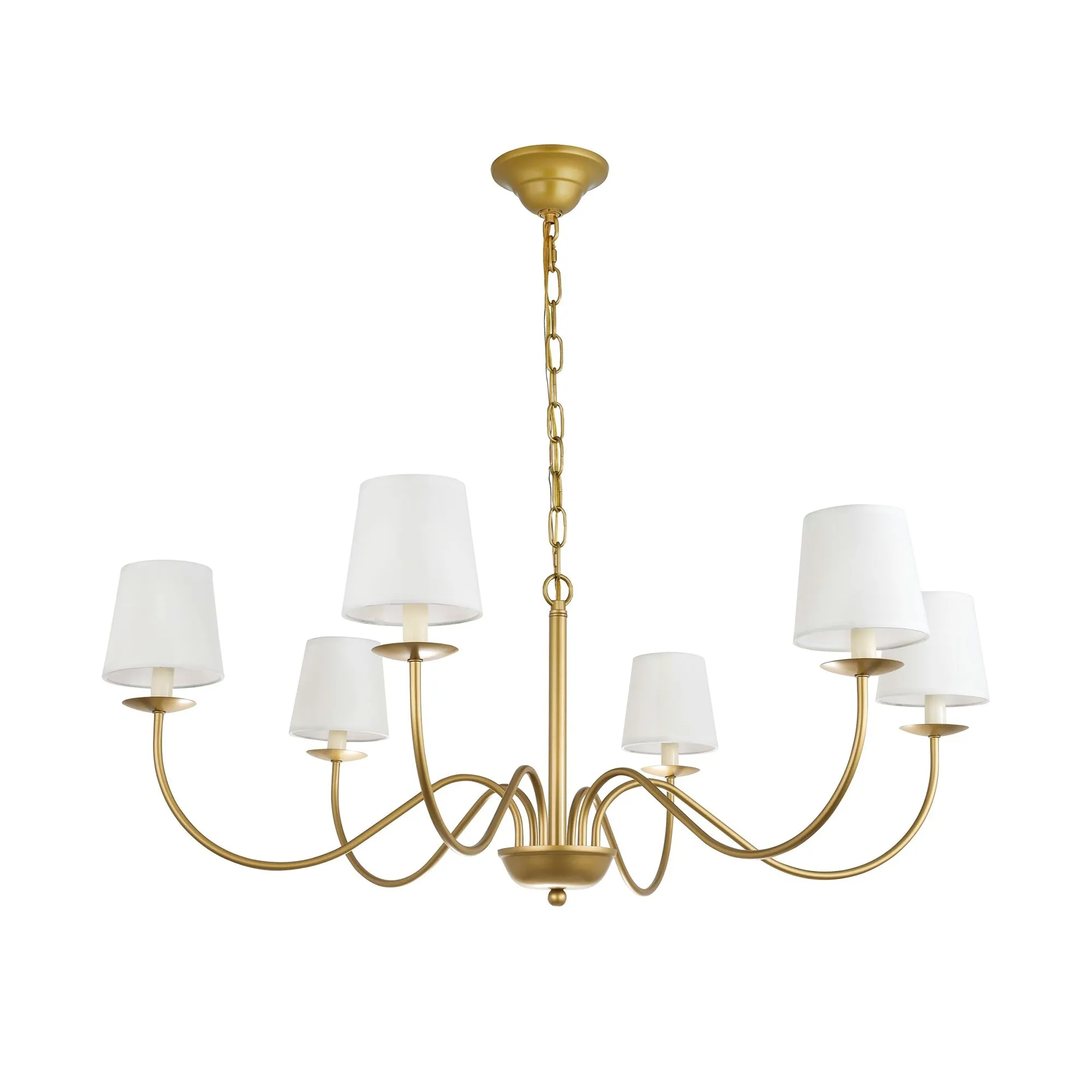 Eclipse Brass Chandelier D512