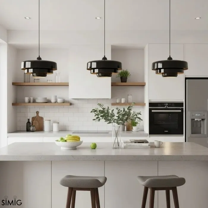 Triple Layer Disc Macaron Cake Pendant Light S90