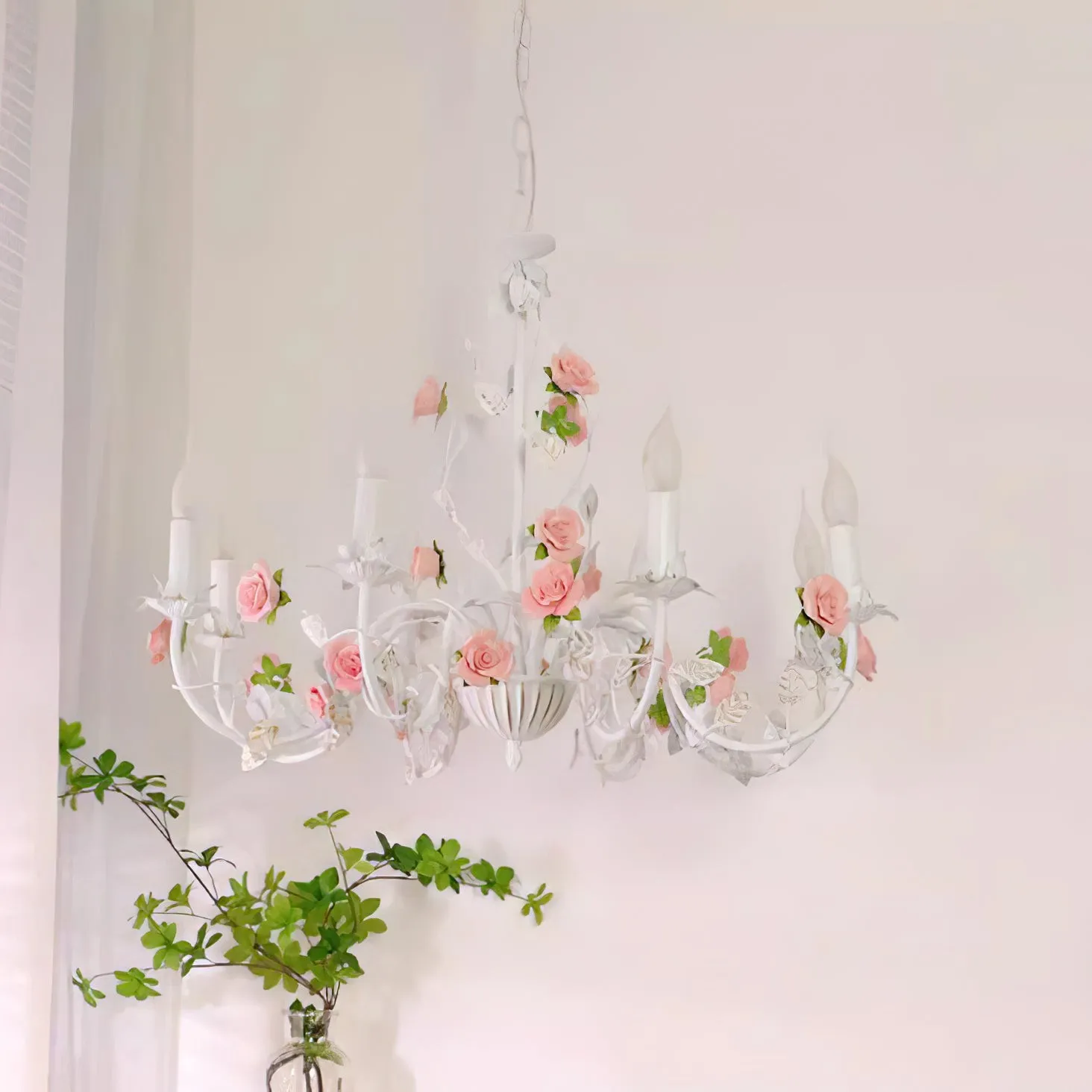 Rose Flowers Chandelier P060