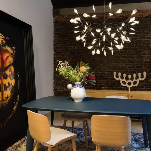 Scandinavian Branching LED Chandelier for Living Room