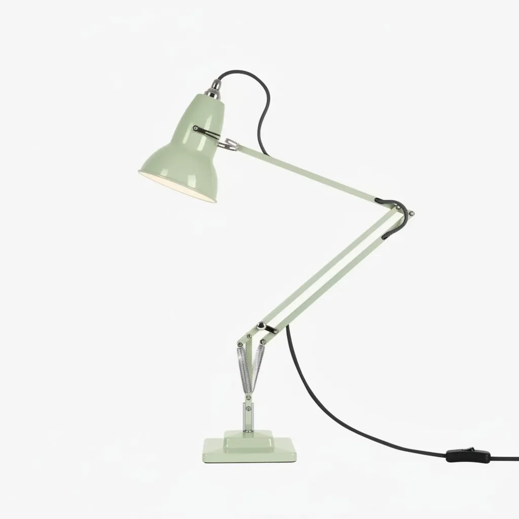 Modryx Vintage Adjustable Desk Lamp - Industrial Task Light for Home Offices T555