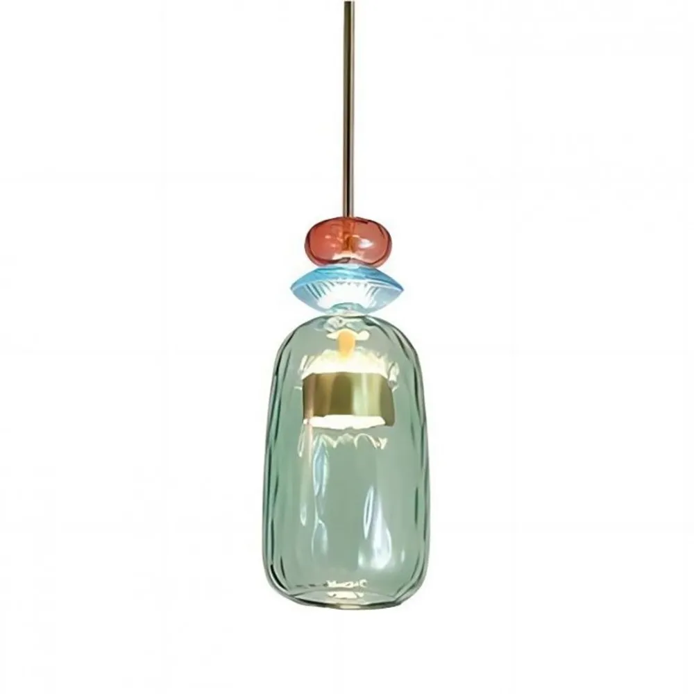 Nordic Colorful Lollipop Glass Pendant Light S97