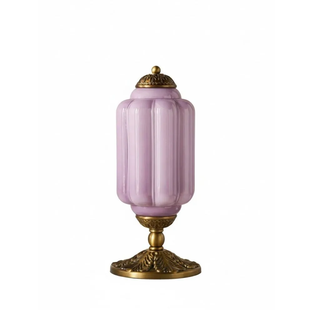 Eloise Vintage Glass Led Pumpkin Table Lamp G71