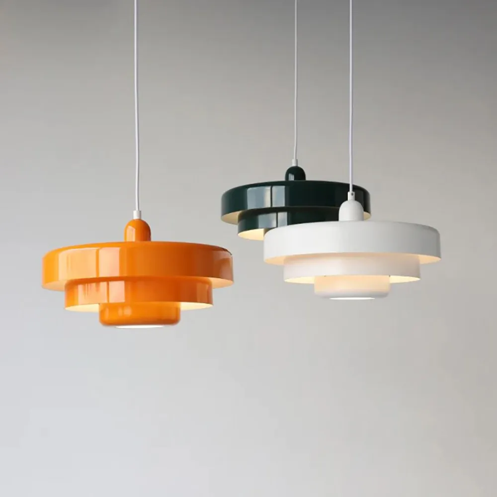 Triple Layer Disc Macaron Cake Pendant Light S90