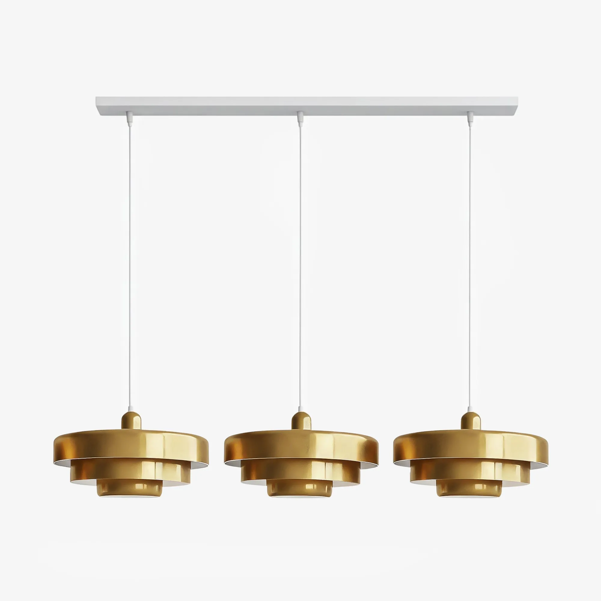 Triple Layer Disc Macaron Cake Pendant Light S90