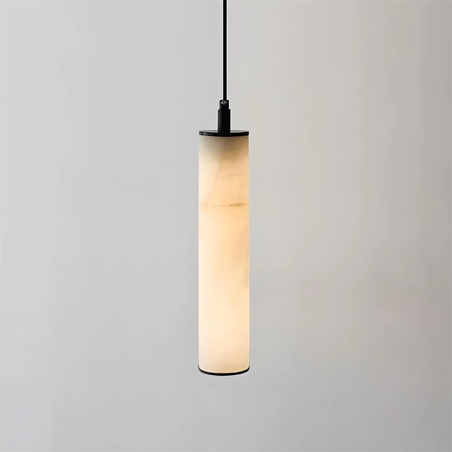 Calder Alabaster Tube Pendant Lamp D347