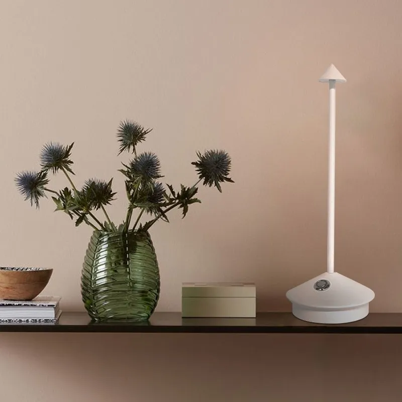 Pina Rechargeable LED Table Lamp For Bedroom S66