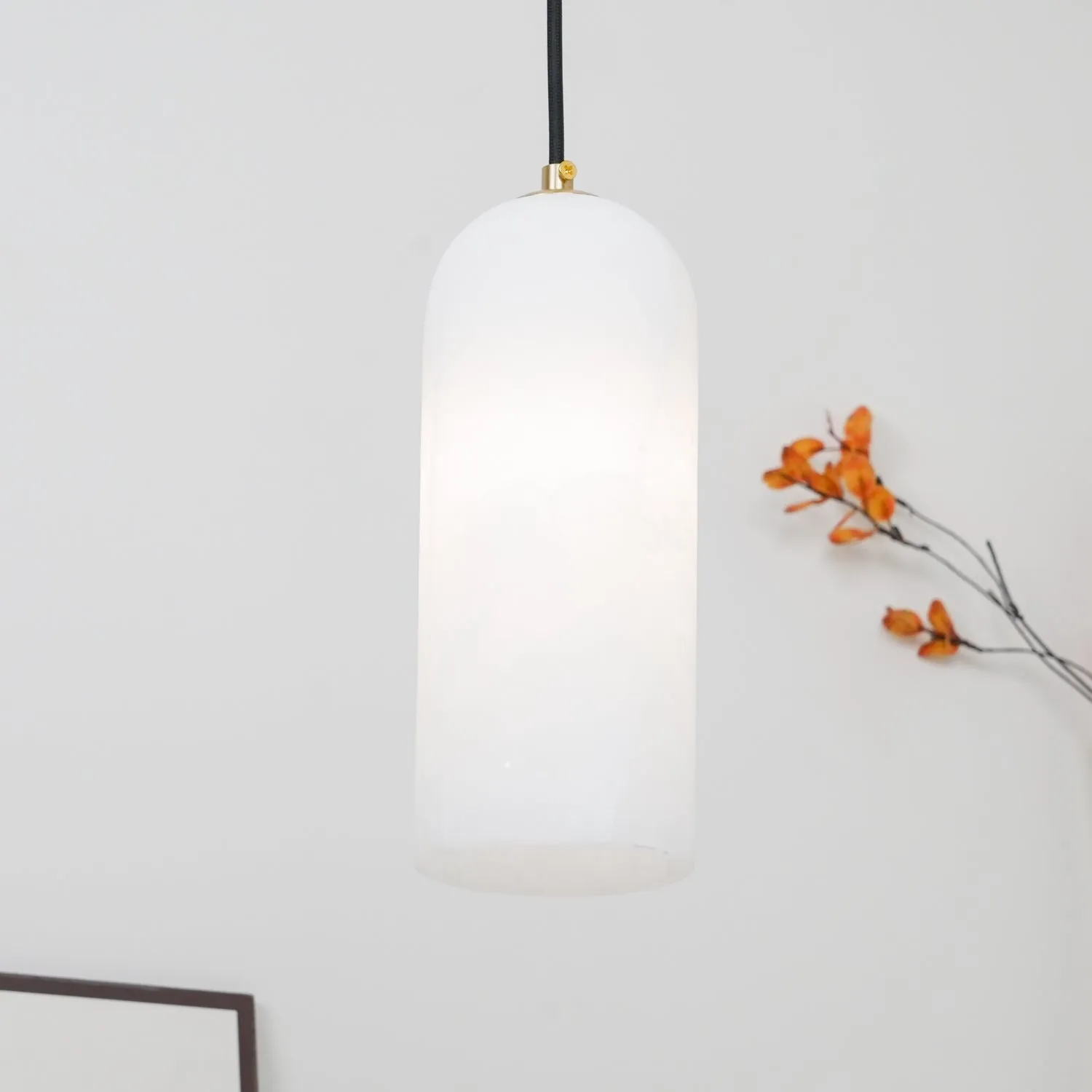 Nordic Modern  Alabaster Monty Pendant Light D888