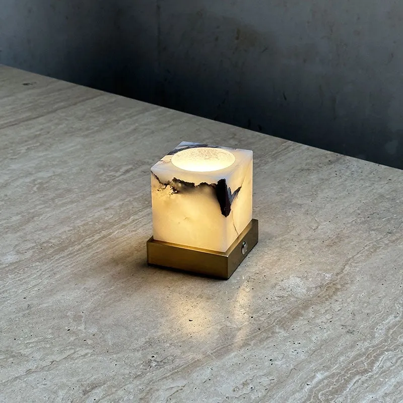 Cube Marble Table Lamp D574