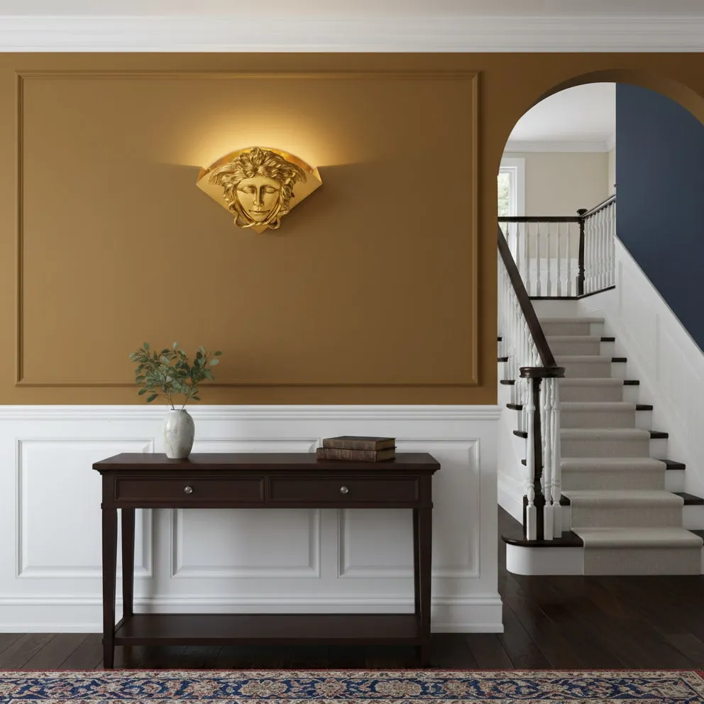 Sphinx Brass Wall Lamp D744