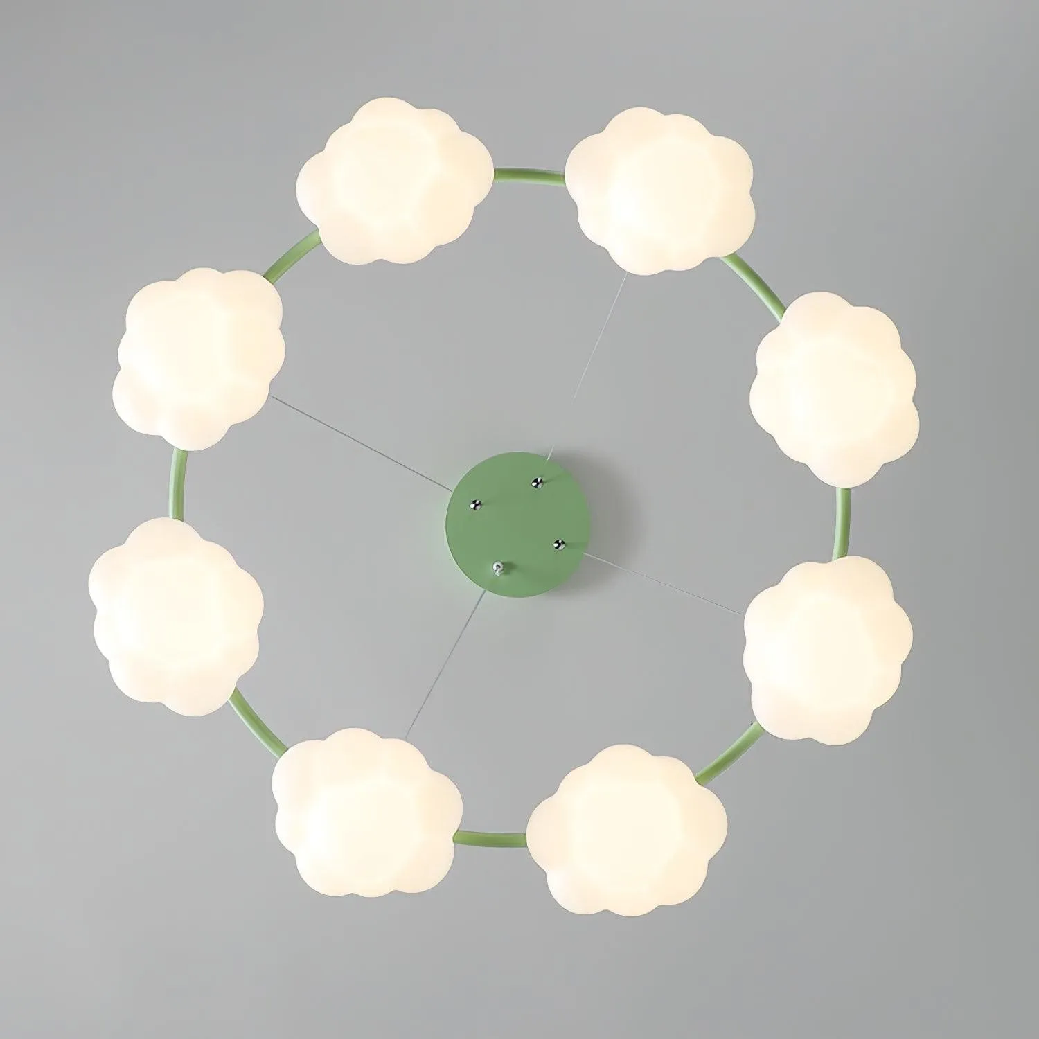 Cream Style Creative Personality Clouds Chandelier M322